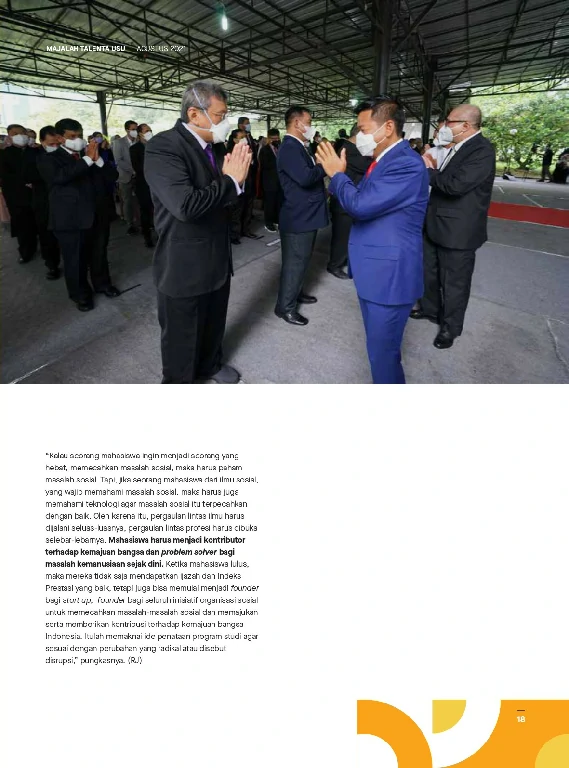 Mata USU Edisi 4 Tahun 2021 page 21
