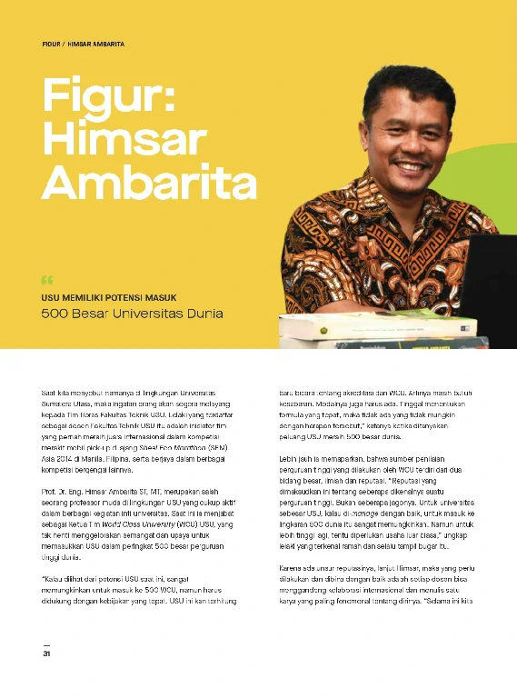 Mata USU Edisi 4 Tahun 2021 page 34