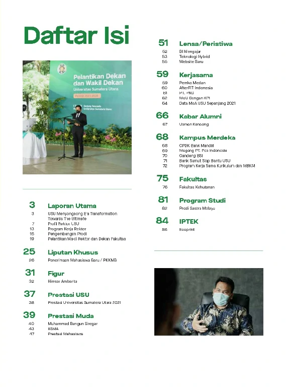 Mata USU Edisi 4 Tahun 2021 page 3