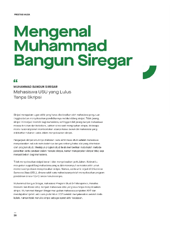 Mata USU Edisi 4 Tahun 2021 page 42