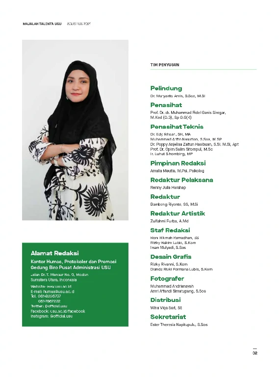 Mata USU Edisi 4 Tahun 2021 page 5