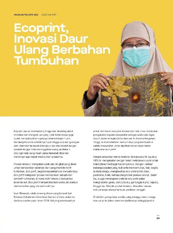 Mata USU Edisi 4 Tahun 2021 page 87