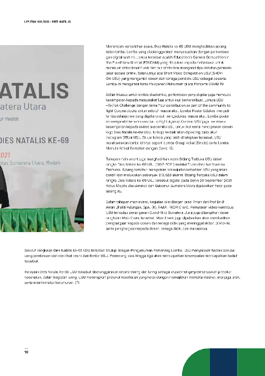 Mata USU Edisi 5 Tahun 2021 page 15