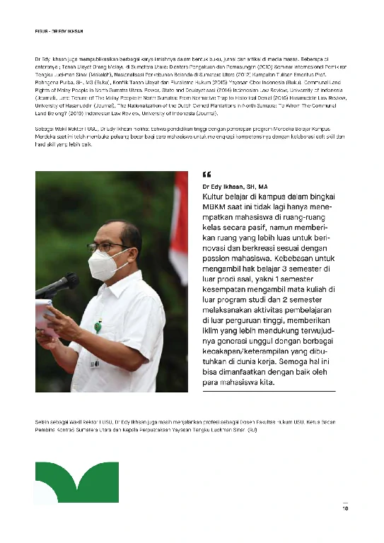 Mata USU Edisi 5 Tahun 2021 page 23