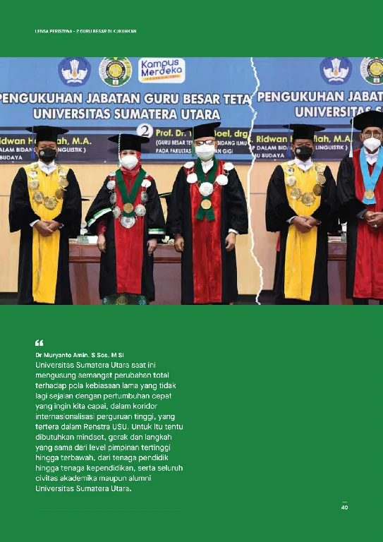 Mata USU Edisi 5 Tahun 2021 page 46