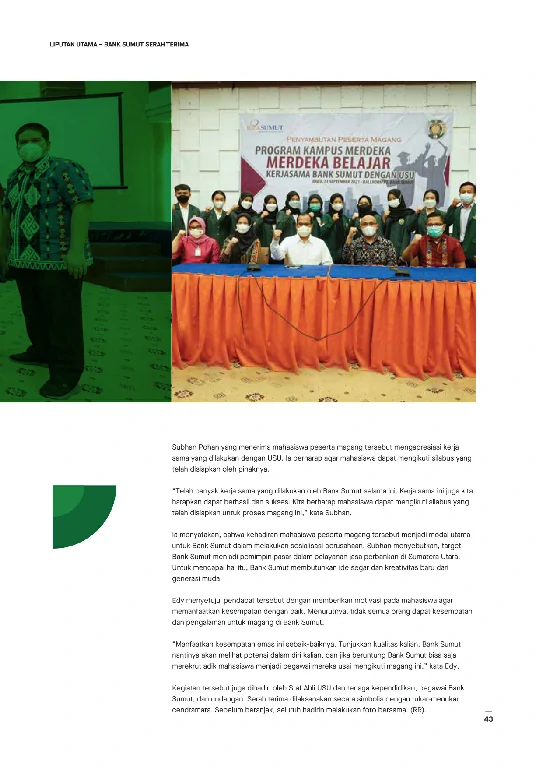 Mata USU Edisi 5 Tahun 2021 page 49