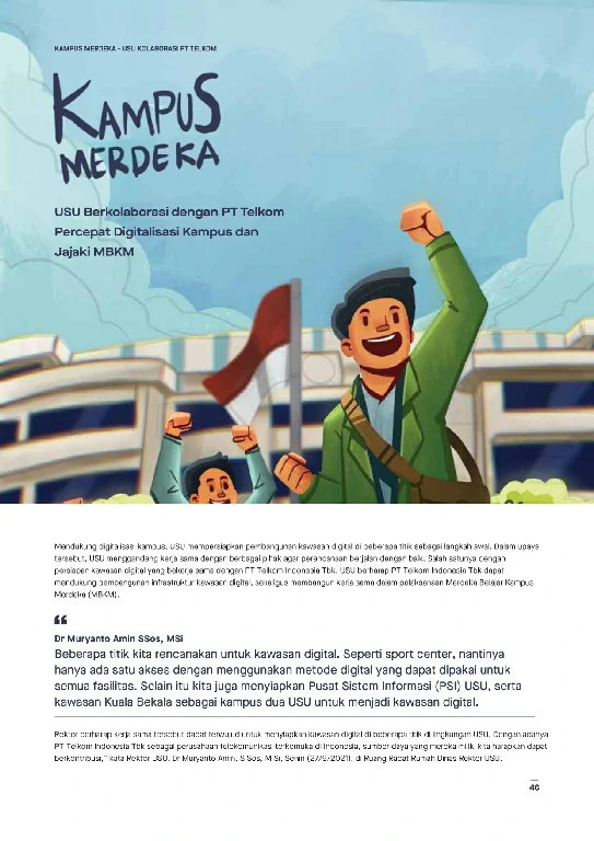 Mata USU Edisi 5 Tahun 2021 page 52