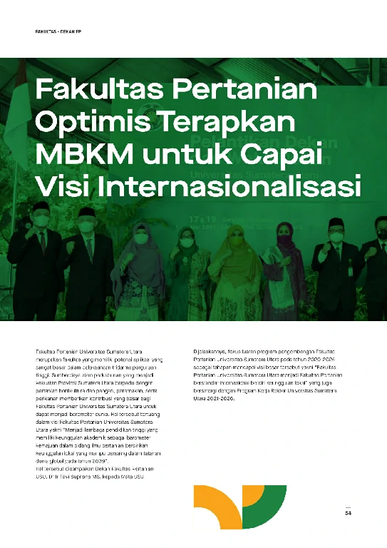 Mata USU Edisi 5 Tahun 2021 page 60
