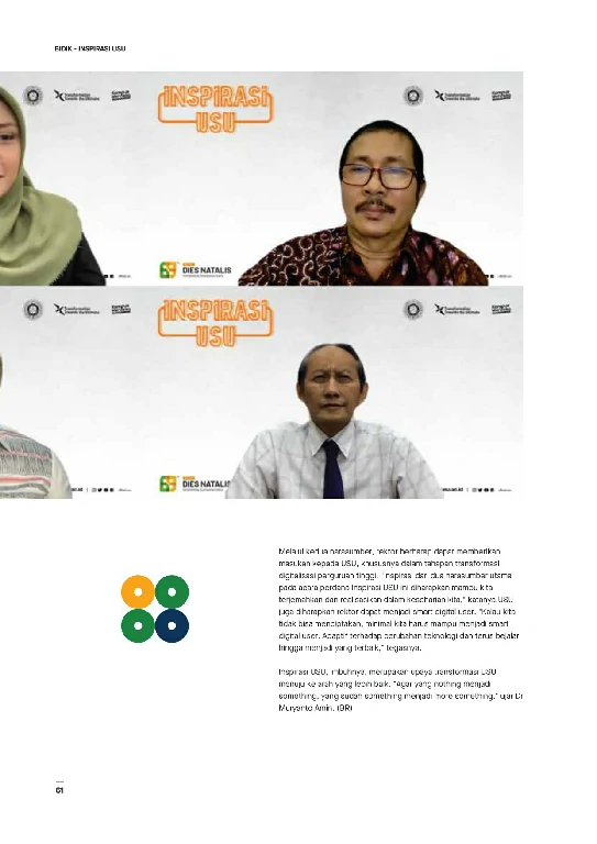 Mata USU Edisi 5 Tahun 2021 page 67